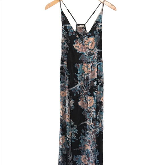 FREE PEOPLE Floral Maxi Dress Small - Picture 1 of 8